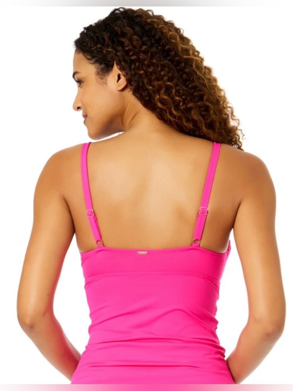Anne Cole Orchid Twist Front
Underwire Tankini Swim Top - Picture 3 of 8
